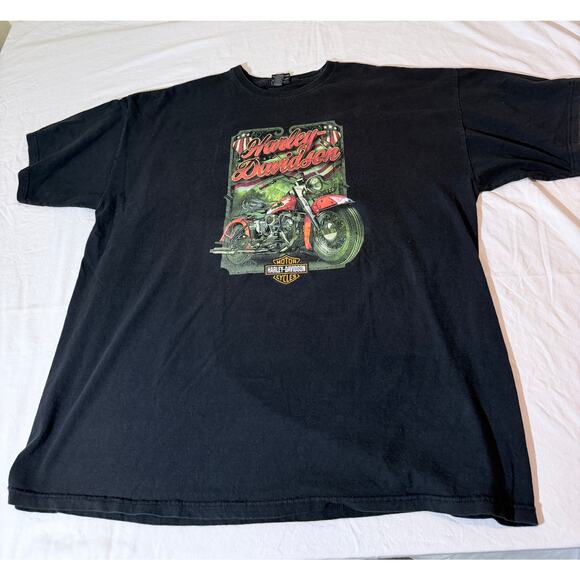 Vintage Harley-Davidson Lancaster PA T-Shirt 3XL – Willow Street – Graphic Tee - Picture 2 of 2